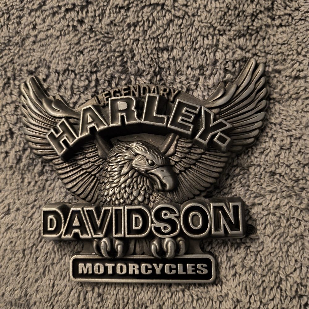 Harley-Davidson Silver Belt Buckle